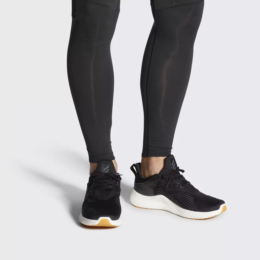 Adidas Alphabounce RC 2.0 Tenis Para Correr Negros Para Hombre (MX-29013)